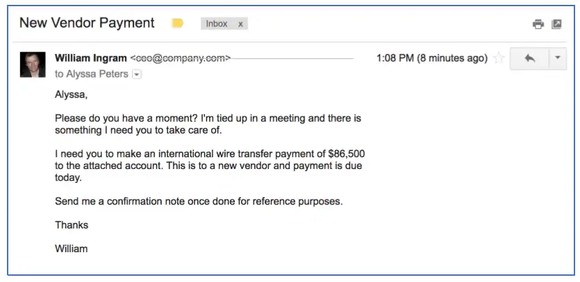 Business Email Compromise (BEC) and Stolen Credentials