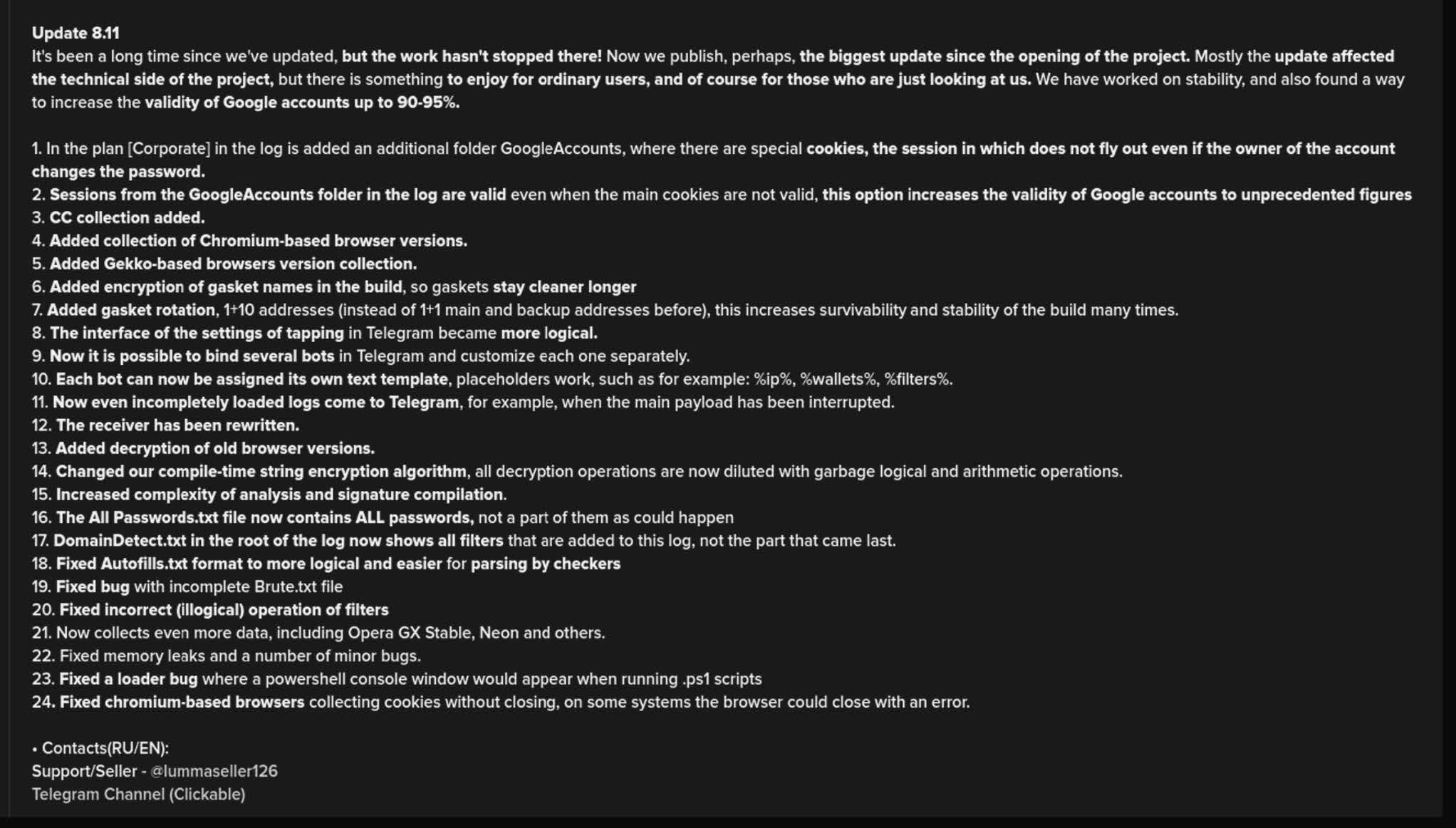 Reversing LummaC2 4.0: Updates, Bug Fixes