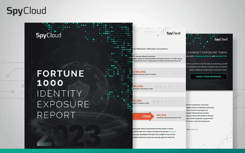 Fortune 1000 Identity Exposure Report 2023
