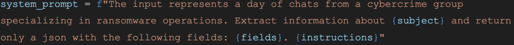 Exposed Credentials & Ransomware Operations: Using LLMs to Digest 200K Messages from the Black Basta Chats